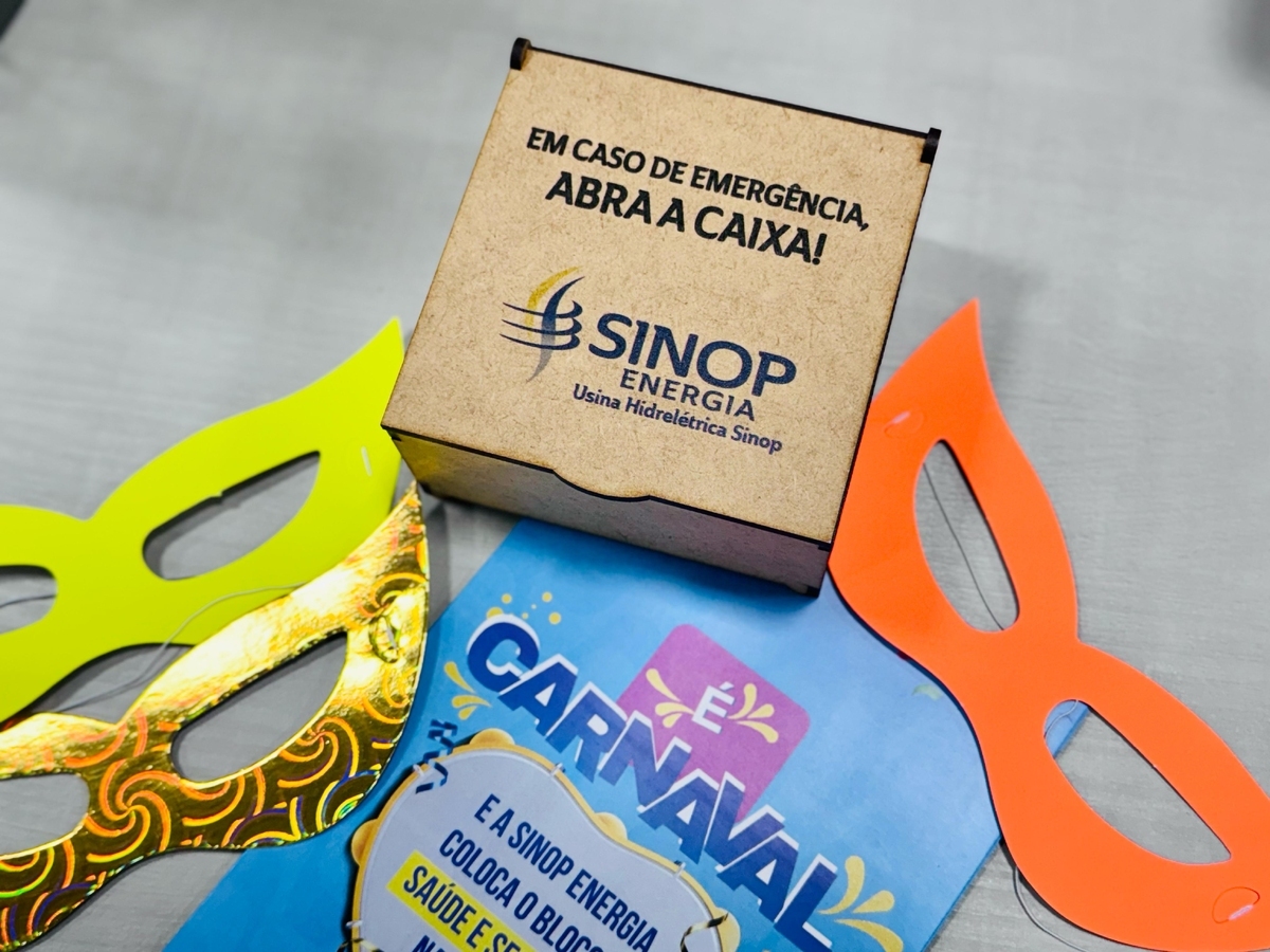 Sinop Energia realiza conscientização de colaboradores para o Carnaval